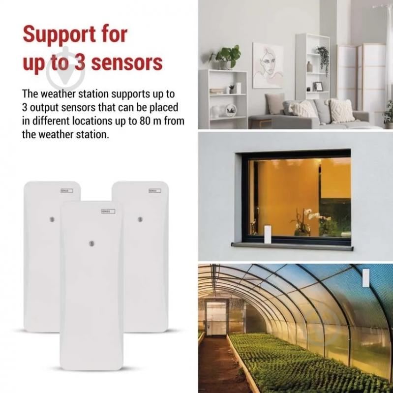 Метеостанция Emos E0531 беспроводная цифровая - фото 5