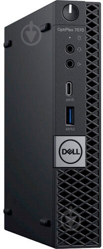 Неттоп Dell OptiPlex 7070 MFF (N007O7070MFF) black - фото 1 Неттоп Dell OptiPlex 7070 MFF (N007O7070MFF) black - фото 1