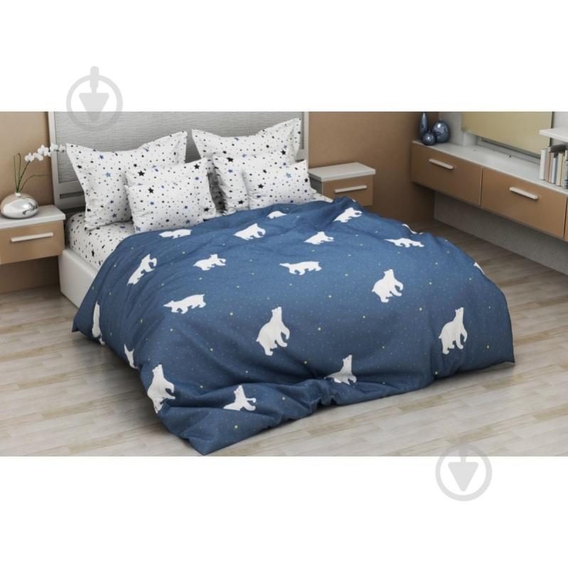 Комплект постільної білизни Agidel синій SoundSleep - фото 1 Комплект постільної білизни Agidel синій SoundSleep - фото 1