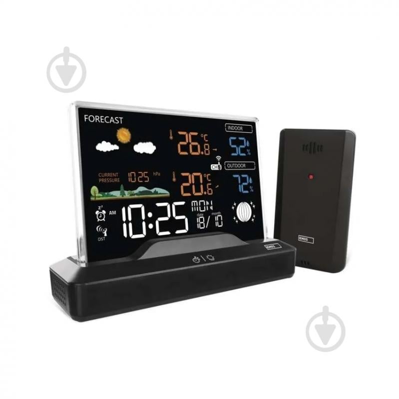 Метеостанция Emos E8620 беспроводная цифровая - фото 1