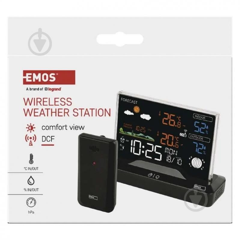 Метеостанция Emos E8620 беспроводная цифровая - фото 13