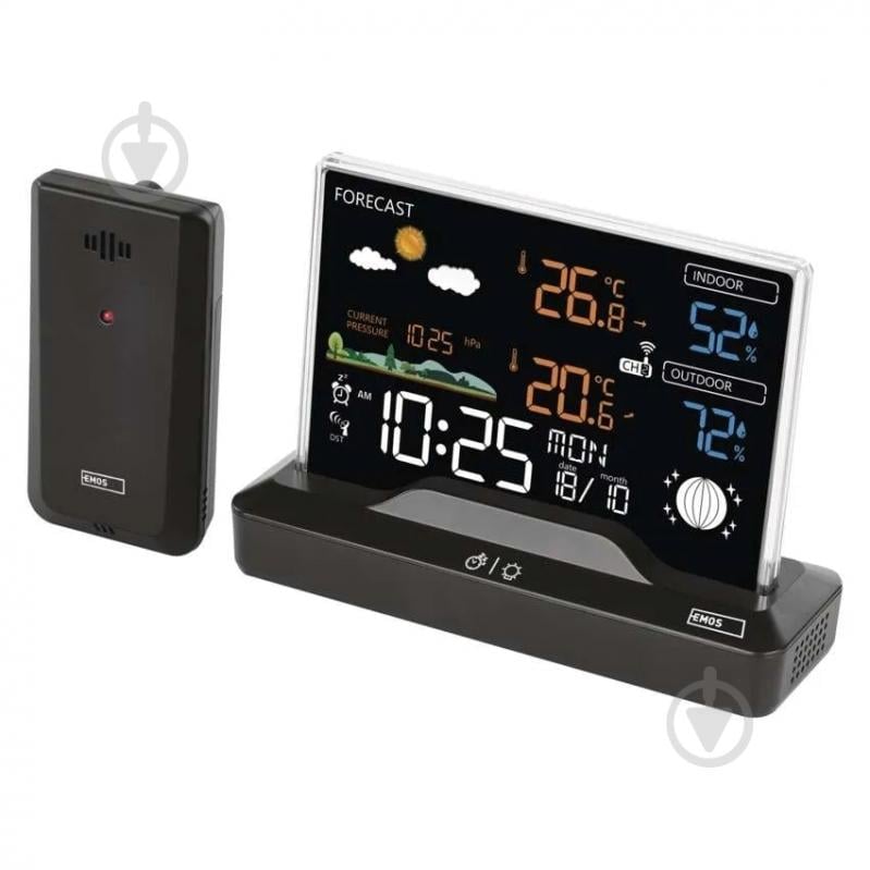 Метеостанция Emos E8620 беспроводная цифровая - фото 2