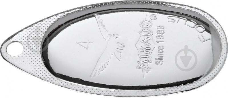 Блесна Mikado вращающаяся Focus №3 00H 6 г silver - фото 2