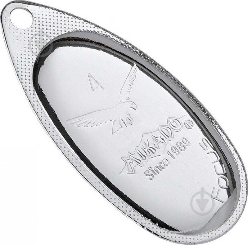 Блесна Mikado вращающаяся Focus №3 00H 6 г silver - фото 1