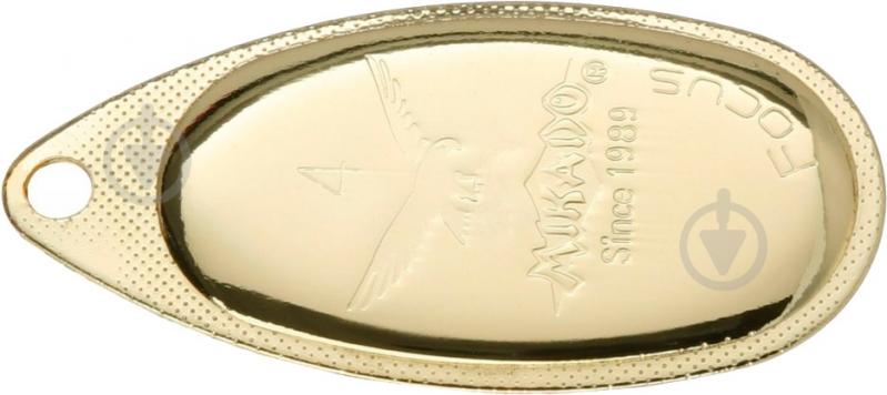 Блесна Mikado Focus № 3 6 г gold/00 - фото 1