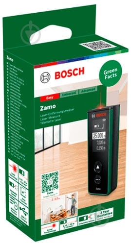 Дальномер лазерный Bosch Zamo IV Green Facts 0603672900 - фото 5