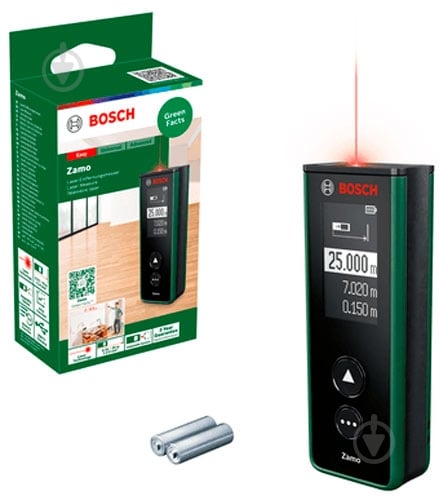 Дальномер лазерный Bosch Zamo IV Green Facts 0603672900 - фото 6