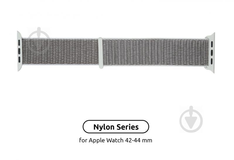 Ремешок Armorstandart Nylon Band для Apple Watch 42/44 mm white ARM57856 - фото 1