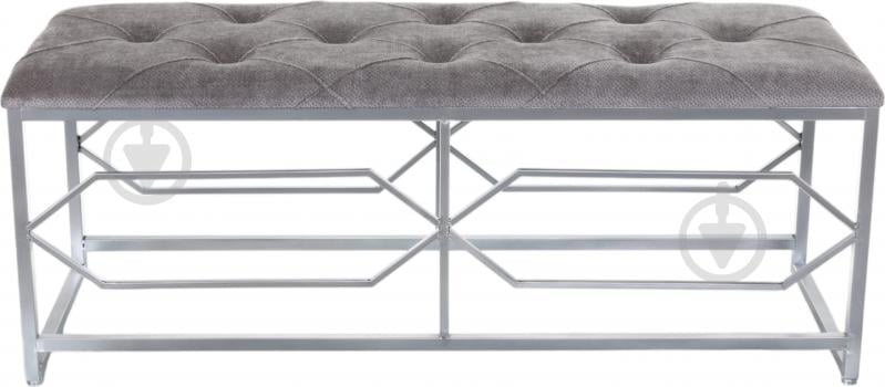 Банкетка Sensio La-Graf 117х46х42 мм сірий/сірий (A-047) - фото 1 Банкетка Sensio La-Graf 117х46х42 мм сірий/сірий (A-047) - фото 1