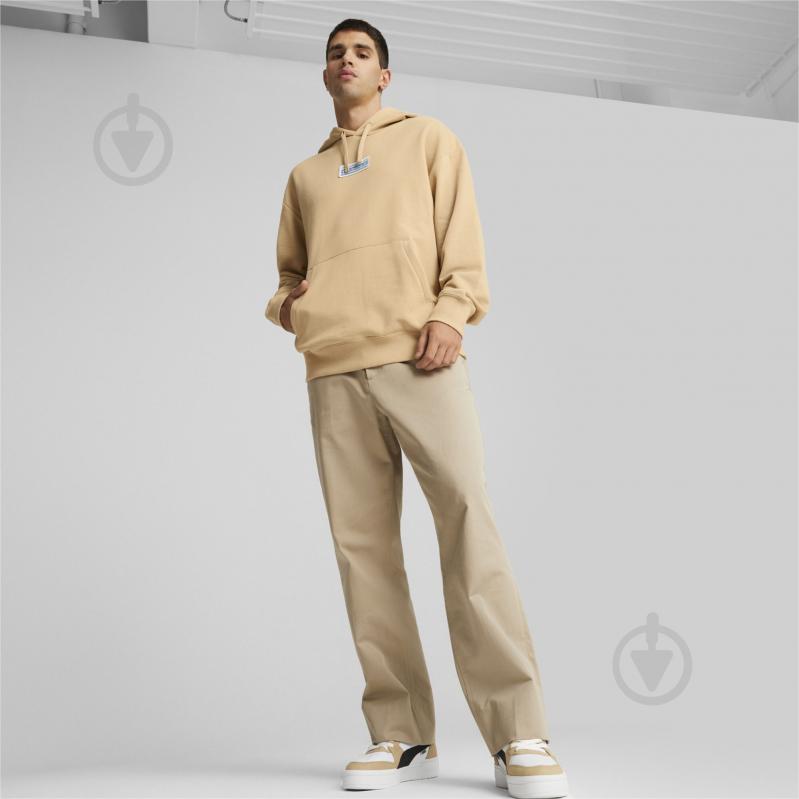 Джемпер Puma PL STATEMENT HOODIE 62101403 р.S бежевый - фото 5 Джемпер Puma PL STATEMENT HOODIE 62101403 р.S бежевый - фото 5