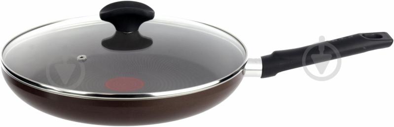 Сковорода с крышкой Tefal 28 см Н-65006 - фото 1