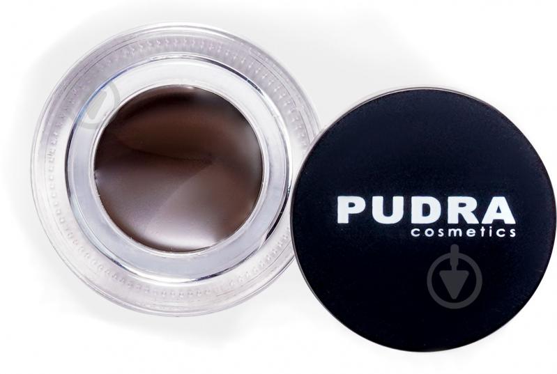 Помада для брів Pudra Cosmetics 02 brown 3,5 г - фото 1