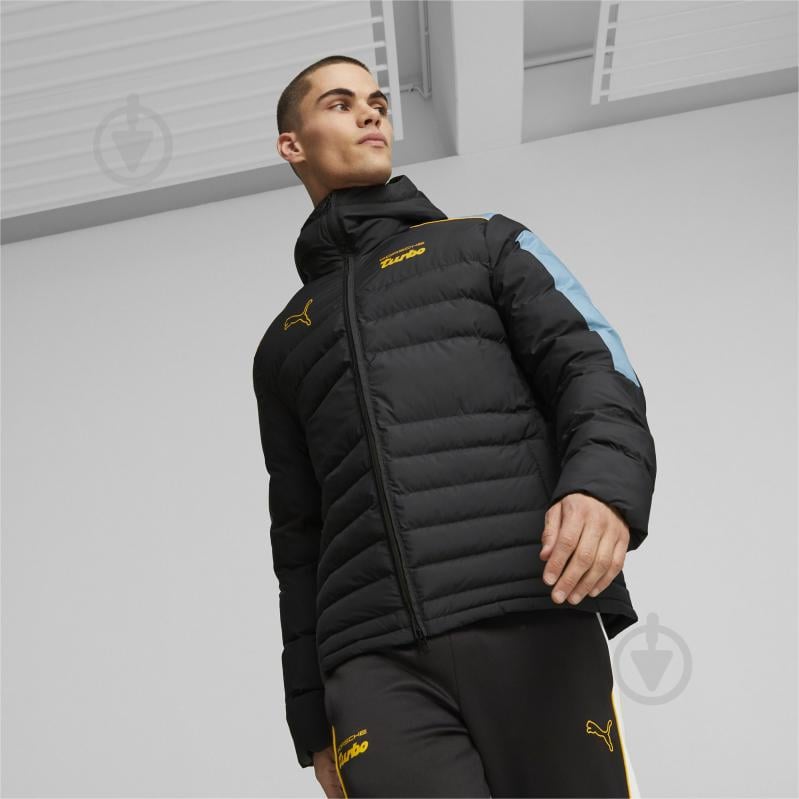 Куртка чоловіча зимова Puma PL ECO-LITE JACKET 62102201 р.S чорна - фото 3