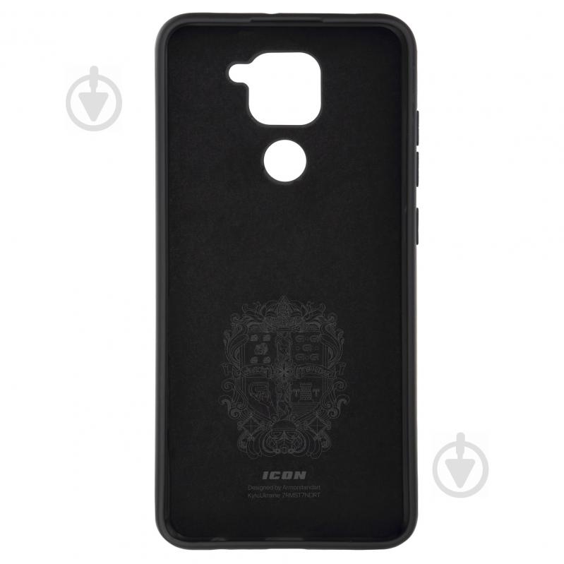 Чехол-накладка Armorstandart ICON Case Black (ARM56714) для Xiaomi Redmi Note 9 - фото 2