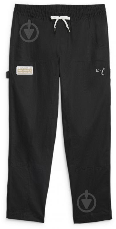 Брюки Puma PL STATEMENT PANTS 62101501 р. M черный - фото 1