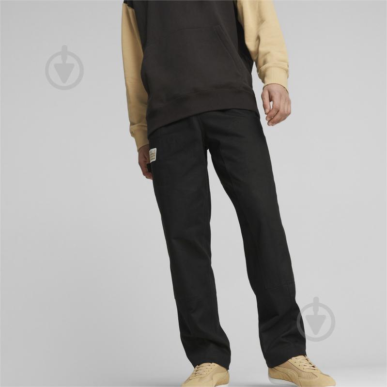 Брюки Puma PL STATEMENT PANTS 62101501 р. M черный - фото 3
