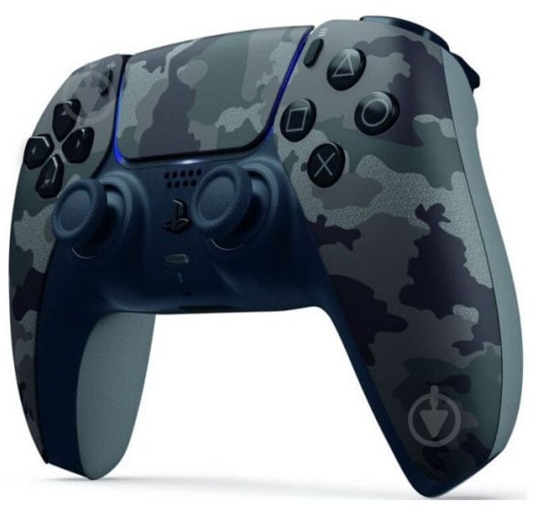 Геймпад беспроводной Sony DualSense PS5 Grey Camo (1128147) EU - фото 2