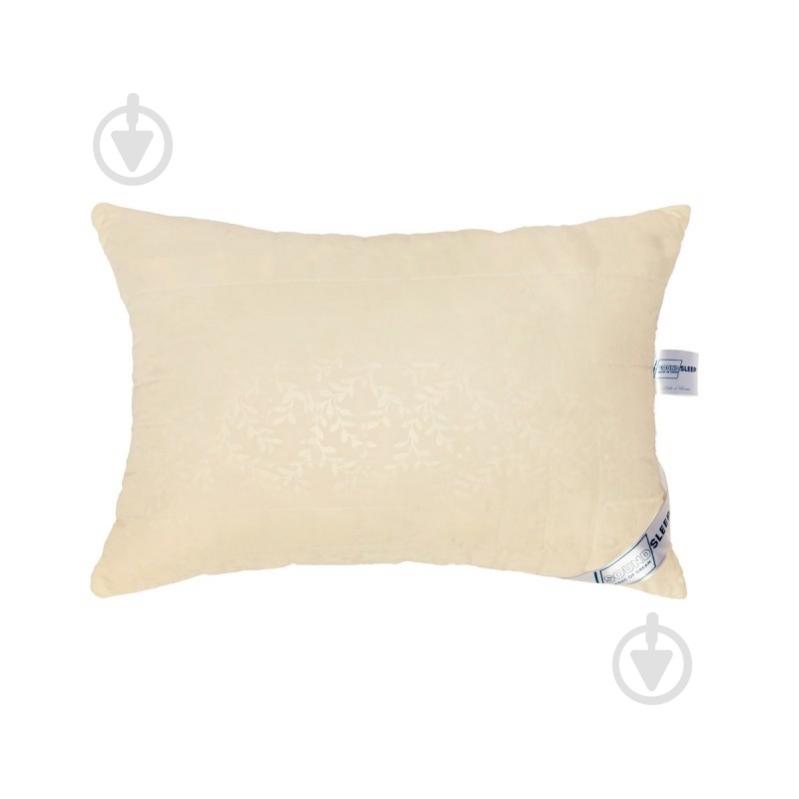 Подушка антиаллергенная Comfort dreams 70х70 см кремовая SoundSleep - фото 1