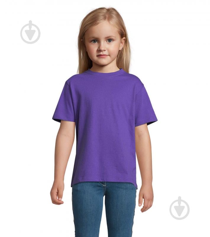 Футболка для дівчаток Sol's Regent Kids р.116 фіолетовий 1197071206A - фото 1 Футболка для дівчаток Sol's Regent Kids р.116 фіолетовий 1197071206A - фото 1
