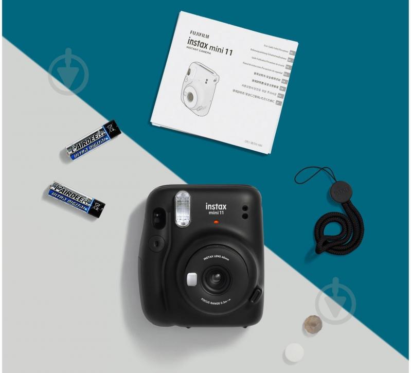 Камера-принтер Fujifilm Instax Mini 11 charcoal gray - фото 17