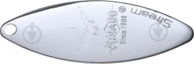 Блесна Mikado Stream № 3 11 г silver/00 - фото 1