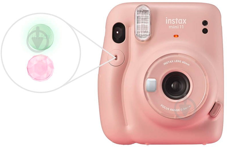 Камера-принтер Fujifilm Instax Mini 11 blush pink - фото 16