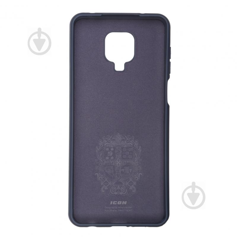 Чохол-накладка Armorstandart ICON Case Dark Blue (ARM56605) для Xiaomi Redmi Note 9S - фото 2