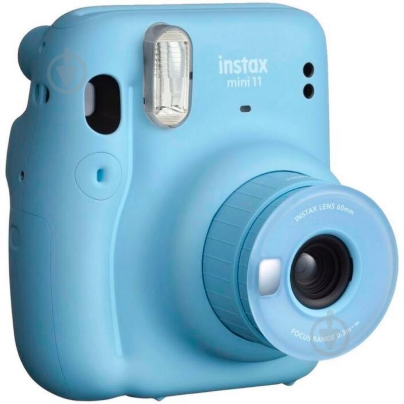 Камера-принтер Fujifilm Instax Mini 11 sky blue - фото 3