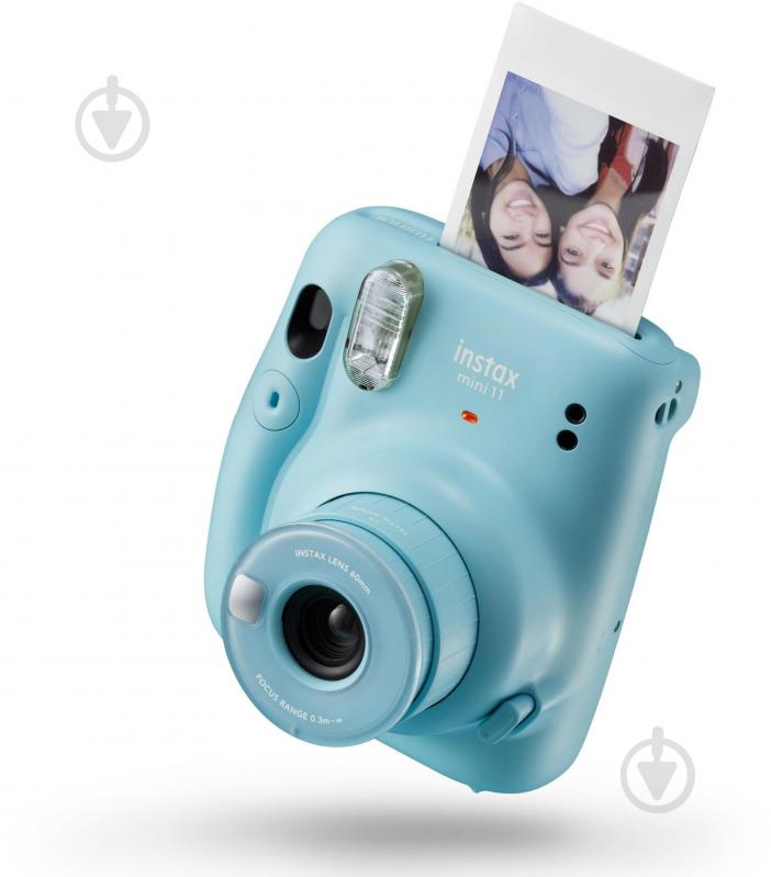 Камера-принтер Fujifilm Instax Mini 11 sky blue - фото 14