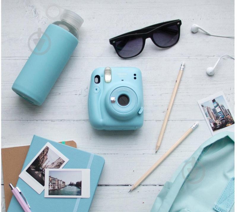 Камера-принтер Fujifilm Instax Mini 11 sky blue - фото 16