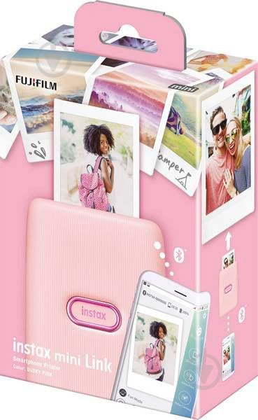 Портативний принтер Fujifilm Instax Mini Link Dusky Pink (16640670) - фото 15