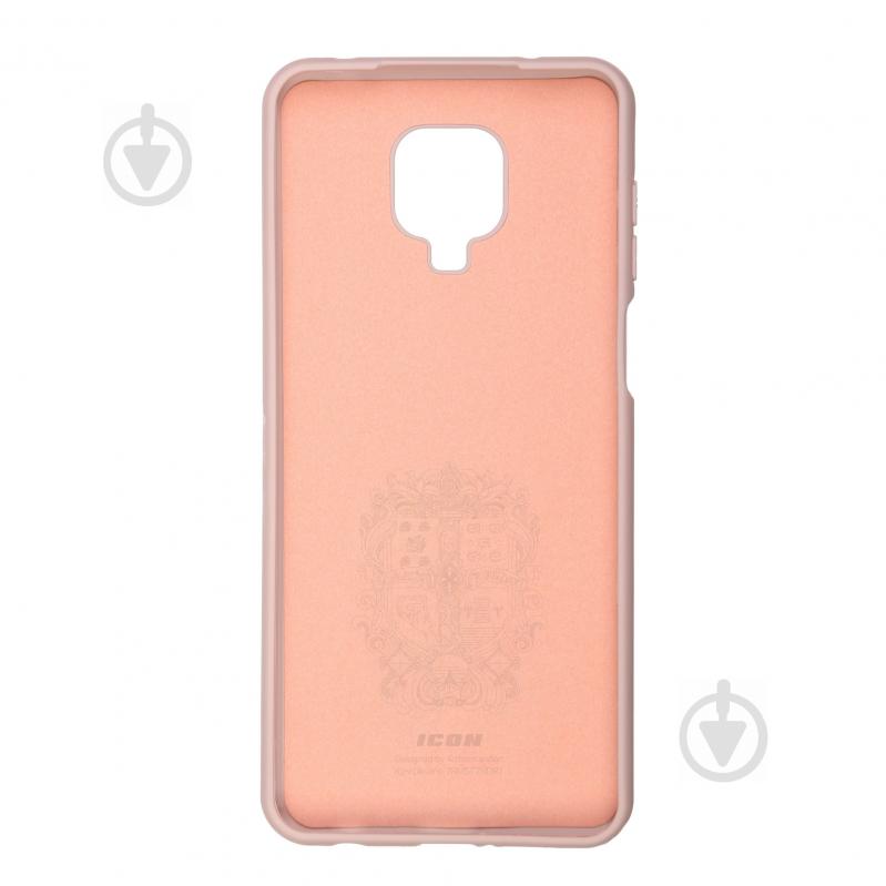 Чохол-накладка Armorstandart ICON Case Pink Sand (ARM56602) для Xiaomi Redmi Note 9S - фото 2