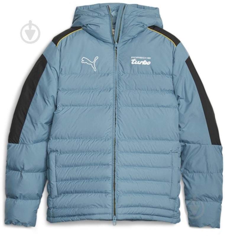 Куртка чоловіча зимова Puma PL ECO-LITE JACKET 62102202 р.2XL блакитна - фото 1