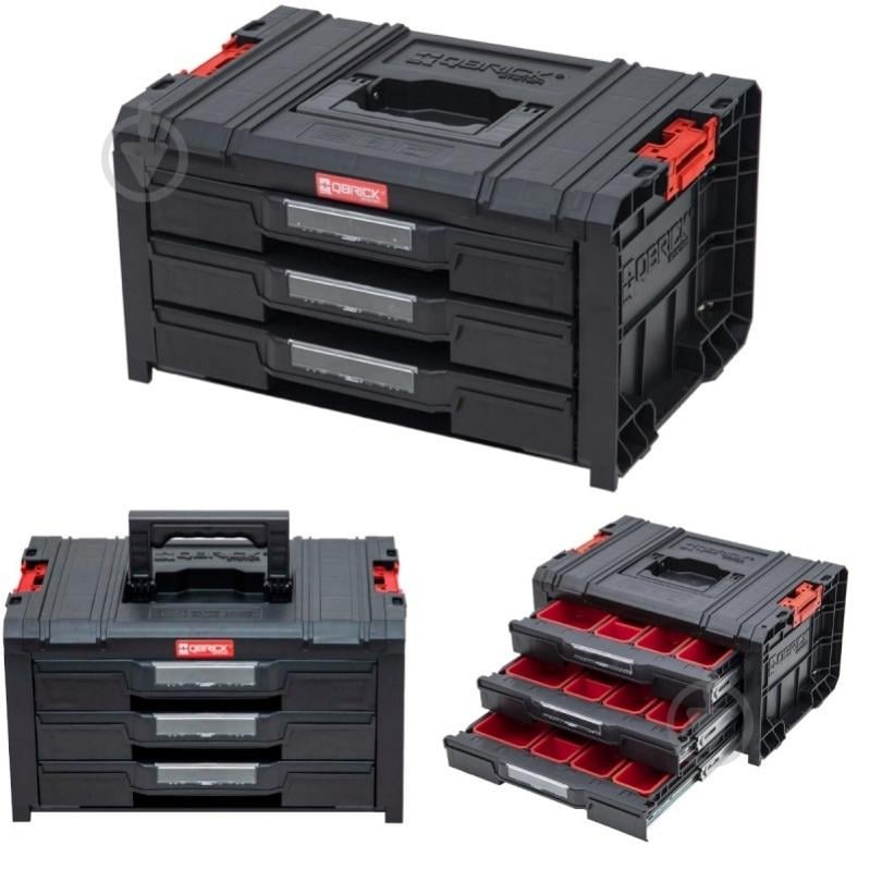 Ящик для інструментів QBRICK SYSTEM PRO Drawer 3 Toolbox 2.0 EXPERT SKRQPROD3E2CZAPG003 - фото 6 Ящик для інструментів QBRICK SYSTEM PRO Drawer 3 Toolbox 2.0 EXPERT SKRQPROD3E2CZAPG003 - фото 6