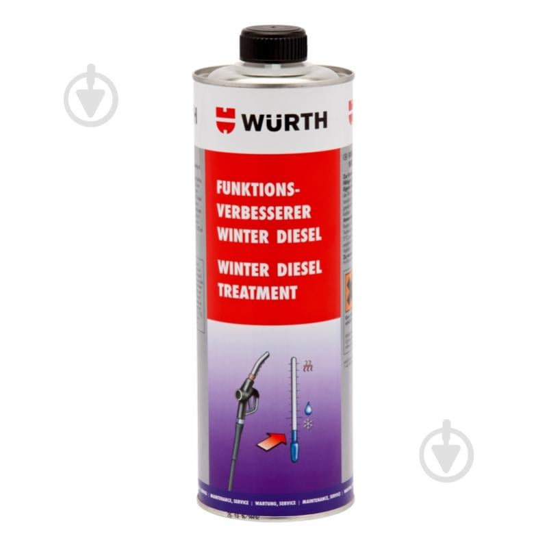 Антигель WURTH Winter Diesel Treatment 1000 мл - фото 1