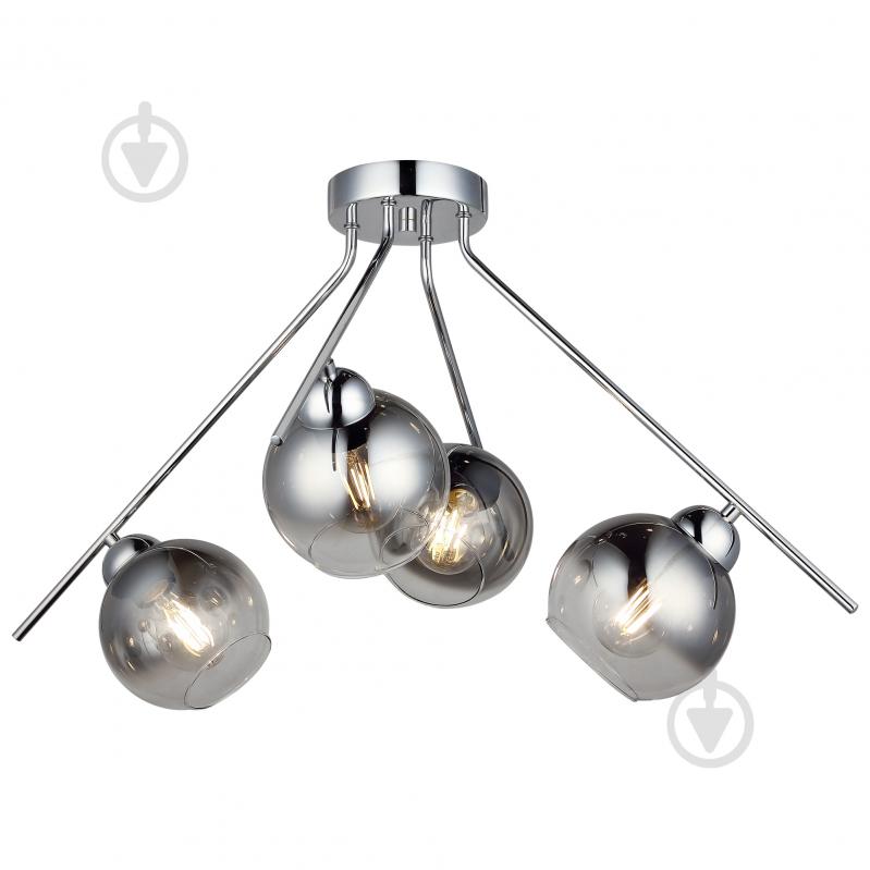 ВІТРИНА! Люстра стельова Vio Concept Gemo 4x40 Вт Е27 хром 1560-51-14 - фото 1