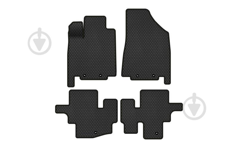 Килимки автомобільні EVAtech Nissan Pathfinder 2012-2021 (NS33250PVC4TL6RBB) універсальні - фото 1