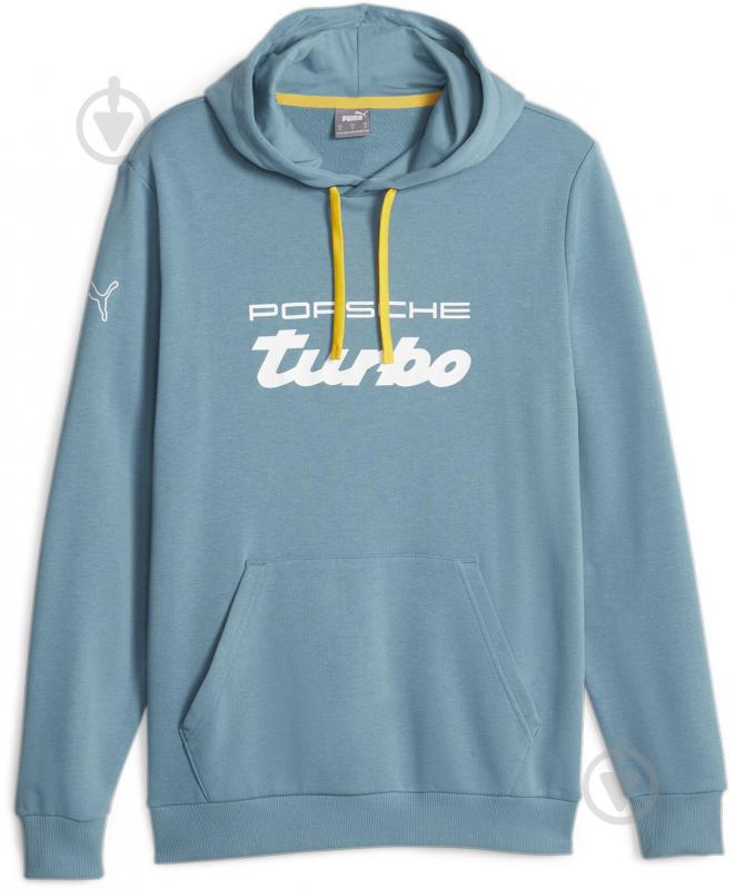 Джемпер Puma PL ESS HOODIE 62102902 р.XL блакитний - фото 1