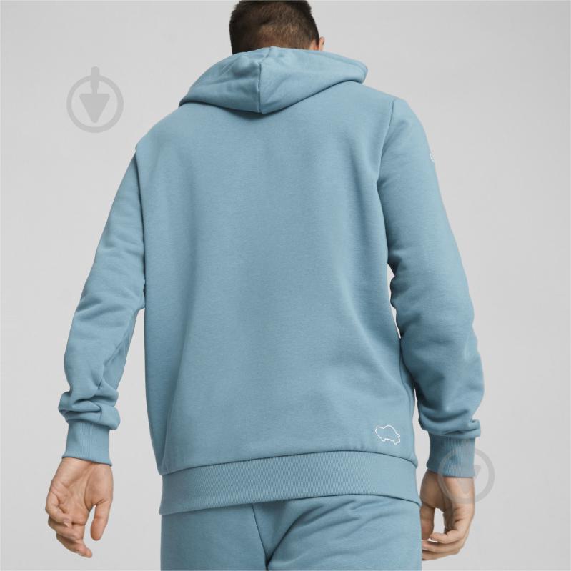 Джемпер Puma PL ESS HOODIE 62102902 р.XL блакитний - фото 5