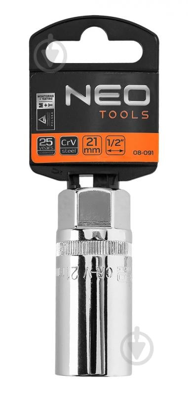 Головка NEO tools 21 мм 08-091 - фото 8 Головка NEO tools 21 мм 08-091 - фото 8