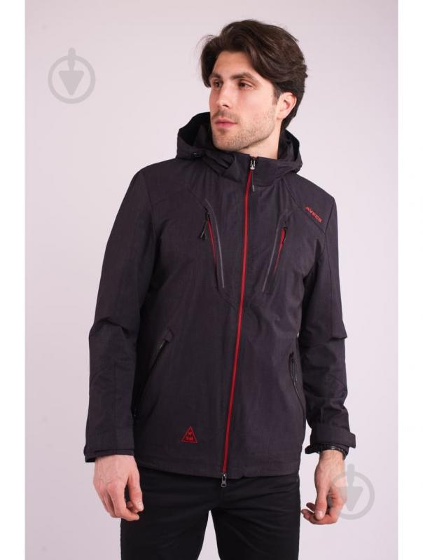 Куртка мужская демисезонная Avecs AV-70388/1 р.XXXL черная - фото 3 Куртка мужская демисезонная Avecs AV-70388/1 р.XXXL черная - фото 3