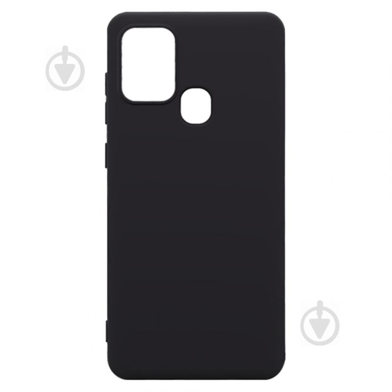 Накладка на корпус Armorstandart Matte Slim Fit для Samsung A21s (A217) Black (ARM56681) - фото 1