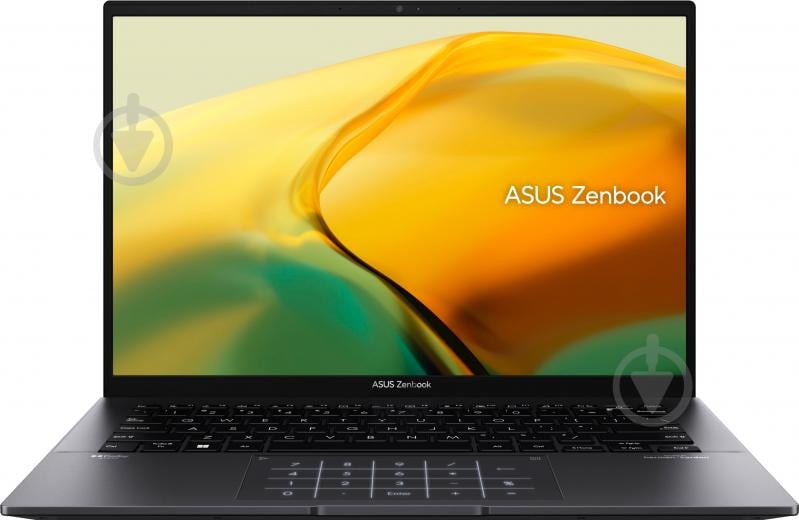 Ноутбук Asus ZenBook 14 UM3402YA-KP698 14" (90NB0W95-M016X0) jade black - фото 1