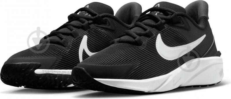 Кроссовки детские демисезонные Nike STAR RUNNER 4 DX7615-001 р.38 черные - фото 5