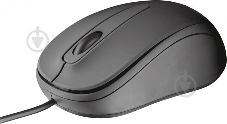Мышь Trust Ziva Optical Compact Mouse (21508) black (6292933) - фото 2