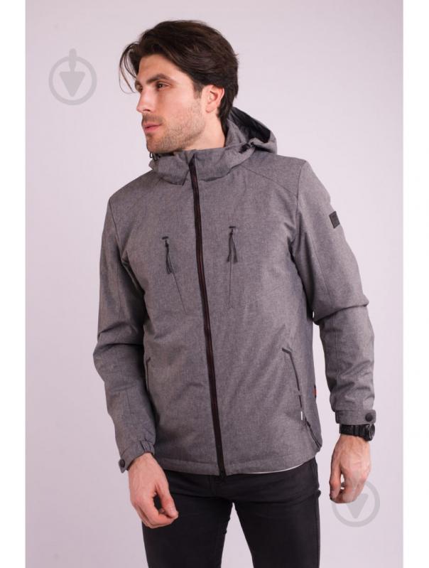 Куртка мужская демисезонная Avecs AV-70392/2 р.XXL серая - фото 2 Куртка мужская демисезонная Avecs AV-70392/2 р.XXL серая - фото 2