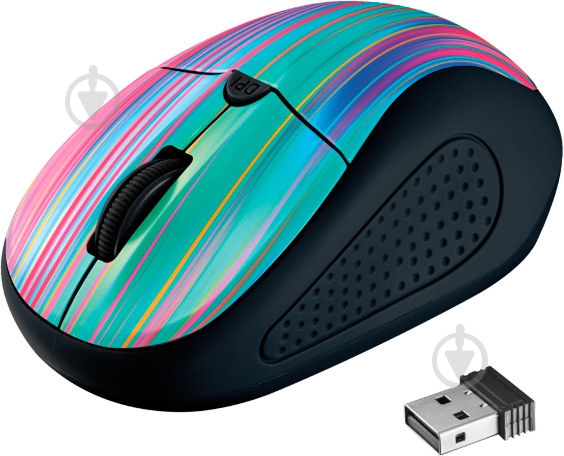 Мышь Trust Primo Wireless Mouse Black Rainbow (21479) (6303294) - фото 3