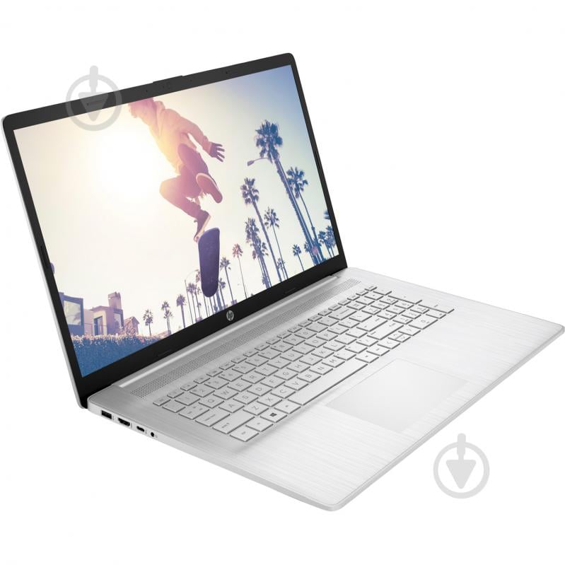 Ноутбук HP Laptop 17-cn3016ua 17,3" (94Z27EA) natural silver - фото 2