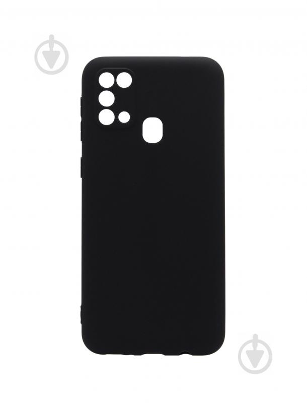 Накладка на корпус Armorstandart Matte Slim Fit для Samsung Galaxy M31 (M315) Black (ARM56221) - фото 1