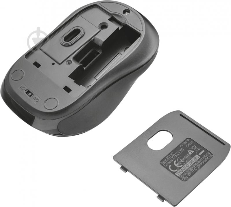 Мышь Trust Xani Optical Bluetooth Mouse black (6303303) - фото 4